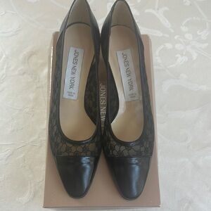 Jones New York Black Lace Women's Shoes